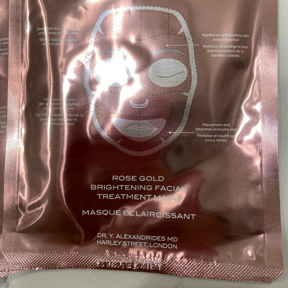 One Rose Gold Brightening Facial Masks 111SKIN - Brand New Not Used - Picture 3 of 5